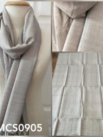 ผ้าพันคอ ฝ้ายหมักโคลนออร์แกนิก ทอมือ