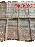 ผ้าพันคอ-ผ้าคลุมไหล่ ฝ้ายแท้ หมักโคลนออร์แกนิค ทอมือ