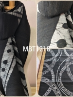 ผ้าคลุมไหล่ ไหมแท้ทอมือ ลายบาติก Handmade