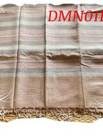 ผ้าพันคอ-ผ้าคลุมไหล่ ฝ้ายแท้ หมักโคลนออร์แกนิค ทอมือ