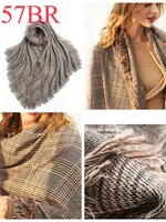 ผ้าคลุมไหล่ขนแกะแท้ Mongolia 90*190cm 1,290-