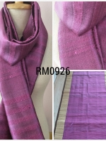 ผ้าคลุมไหล่ ไหมแท้ทอมือ ลายสี่เส้น/สายฝน Thai Silk Hand-woven Shawls