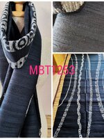 ผ้าพันคอ-คลุมไหล่ไหมแท้ทอมือ ลายบาติก Handmade