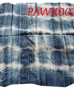 ผ้าพันคอ-ผ้าคลุมไหล่ ฝ้ายแท้ หมักโคลนออร์แกนิค ทอมือ