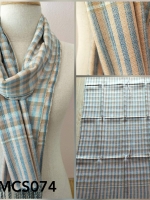 ผ้าพันคอ ฝ้ายหมักโคลนทอมือออร์แกนิก