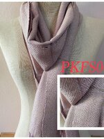 ผ้าพันคอ-ผ้าคลุมไหล่ ฝ้ายแท้ หมักโคลนออร์แกนิค ทอมือ