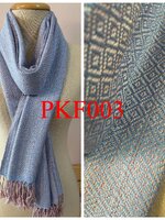 ผ้าพันคอ-ผ้าคลุมไหล่ ฝ้ายแท้ หมักโคลนออร์แกนิค ทอมือ