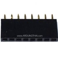 Female socket 2.54MM pitch single row (1x8)