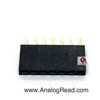 Female socket 2.54MM pitch single row (1x7)
