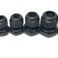 M-type cable waterproof connector (สีดำ) M12x1.5