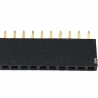 Female socket 2.54MM pitch single row (1x10)