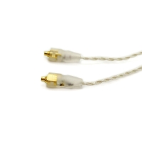 X-Tips silver fox สาย mmcx ขั้ว shure 0.75mm แจ็คตรง