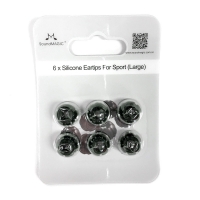 จุกหูฟัง SoundMAGIC รุ่น Silicone Eartips Sport ขนาดใหญ่