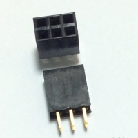 Female socket 2.54MM pitch double row (2x3P)