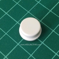 ปุ่มกดสำหรับสวิตช์ 12x12mm สีขาว
