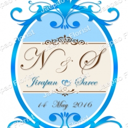 ป้ายชื่อ งานแต่ง