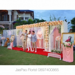 ซุ้มถ่ายภาพงานแต่ง 5 m x 2.5 m