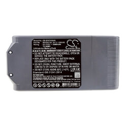 ขายแบตเตอรี่อะไหล่ สำหรับเปลี่ยน สำหรับ Dyson V10 Absolute, V10 Animal, V10 Cyclone series, V10 Total Clean