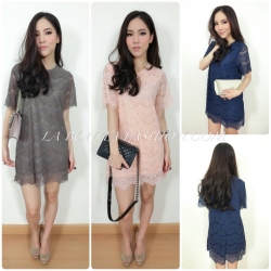 เดรสลูกไม้ใส่ออกงานสวยๆ ผ้านุ่มใส่สบายไม่คัน