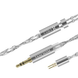 TANCHJIM CABLE R สายอัพเกรดหูฟัง ทองแดงผลึกเดี่ยวชุบเงิน ขั้ว2พิน0.78 ประกันศูนย์ไทย