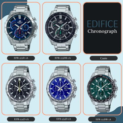 CASIO นาฬิกาข้อมือผู้ชาย EDIFICE Chronograph รุ่น EFR-573D EFR-574D EFR-573DB-2 EFR-574D-1