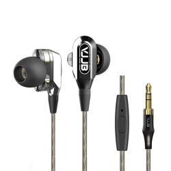 ขาย VJJB V1S (มีไมค์ในตัว) สุดยอดหูฟัง 2 ไดรเวอร์ คุณภาพเสียงระดับ HD