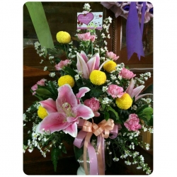 แจกันดอกไม้สด