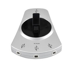 ขาย ERTK Optical Switcher [-แบบไม่มีสาย-] หัวแปลง Optical เข้า 1 ออก 3 หรือ เข้า 3 ออก 1