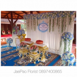 ฉากถ่ายภาพรดน้ำสังข์ 3 m x 2.2 m