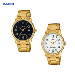 นาฬิกาข้อมือ ผู้ชาย Casio Standard menรุ่น MTP-V002G สายสเตนเลสสตีล สีดำ