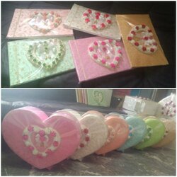 สมุดอวยพร พร้อมกล่องรับซอง