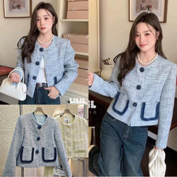 เสื้อทวีต เบลเซอร์ผ้าทวีตน่ารักๆสไตล์เกาหลี🇰🇷