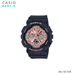 นาฬิกาข้อมือ Casio Baby-G อะนาล็อก-ดิจิตอลมาตรฐาน | BABY-G | นาฬิกา | BA-130-1A4 BA-130-1A4