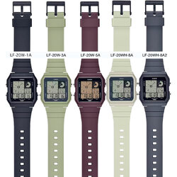 นาฬิกาข้อมือ unisex Casio Standard Digital รุ่น LF-20,LF-20W (LF-20W-1A,LF-20W-3A,LF-20W-5A,LF-20W-8A,LF-20W-8A2)