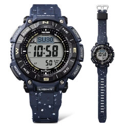 Casio Protrek PRG-340 PRG-340SC PRG-340SC-2 ของแท้รับประกันศูนย์ (น้ำเงิน) พลังงานแสงอาทิตย์
