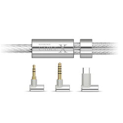 TANCHJIM Cable X สายอัพเกรดโลหะผสม ทองแดง ชุบเงิน ถอดเปลี่ยนปลั๊กได้ ประกันศูนย์ไทย