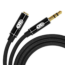 ERTK Black AUX Standard สายเพิ่มความยาวหูฟัง เกรดสำหรับหูฟัง สายถักแน่นหนา ประกันศูนย์ไทย