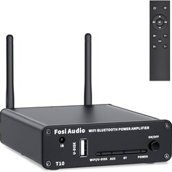 Fosi Audio T10 Bluetooth Power Amplifier ชิป TPA3116 ประกันศูนย์ไทย