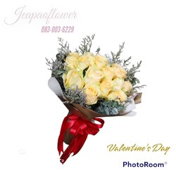 ช่อดอกกุหลาบโอรส มอบให้คนที่คุณรัก ทรงกลม