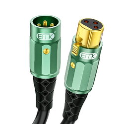 ERTK JADE Male XLR to Female XLR สายสัญญาณเสียง XLR ถึง XLR ตัวเมีย คุณภาพเสียงระดับเทพ ประกันศูนย์ไทย