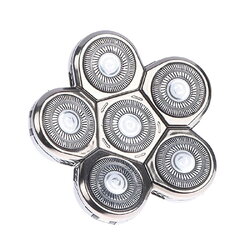 X-Tips Blade ใบมีดเครื่องโกนหนวด โกนผม 6 หัว อะไหล่เสริม สามารถล้างทำความสะอาดได้