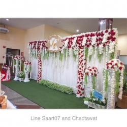 ซุ้มถ่ายภาพงานแต่ง 5 m x 2.4 m