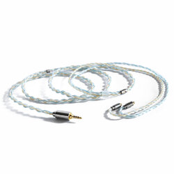 ขาย DD BC120B สายอัพเกรดหูฟัง OCC ชุบเงินระดับ 6N สายถัก 4 แบบ Litz