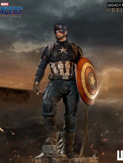 Iron Studios Deluxe Legacy Replica 1/4 Avengers: Endgame - Captain America