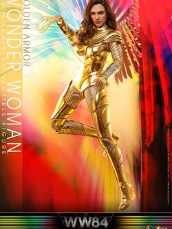 Hot Toys MMS577 Wonder Woman 1984 1/6 Golden Armor Wonder Woman