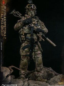 DAMTOYS 78100 1/6 RUSSIAN SPETSNAZ FSB ALPHA GROUP - THE SNIPER