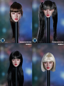SUPER DUCK SDH041 1/6 Korean Group Actress Headsculpt