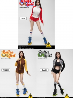 Flirty Girl FGC2017-39 / FGC2017-40 / FGC2017-41 1/6 Roller Girl Female Character Set