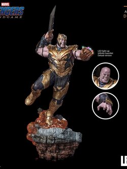 Iron Studios BDS Deluxe Art Scale 1/10 Avengers: Endgame - Thanos