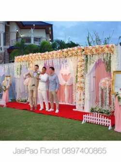 ซุ้มถ่ายภาพงานแต่ง 5 m x 2.5 m